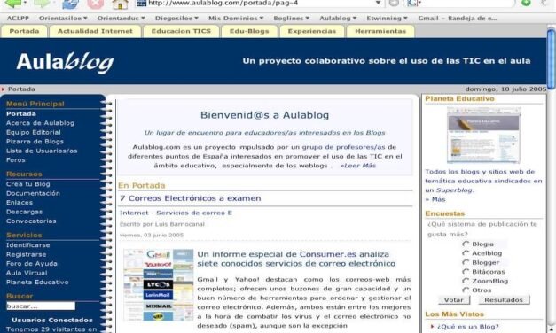Aulablog.com: Un lugar de encuentro para docentes interesados en los Blogs