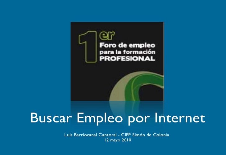 Buscar empleo en Internet: ventajas y posibilidades